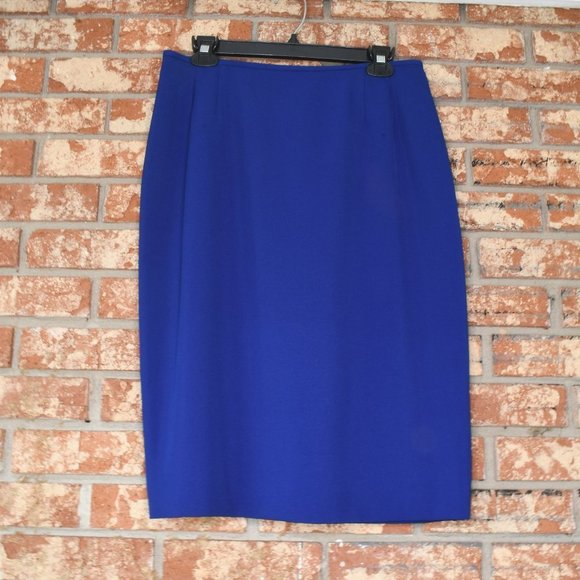 JACQUELINE Ferrar Blue Skirt - Picture 2 of 6